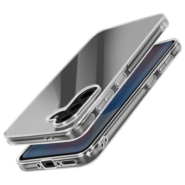 Coque för Samsung Galaxy A56 Silikon Mjuk Mayaxess Transparent