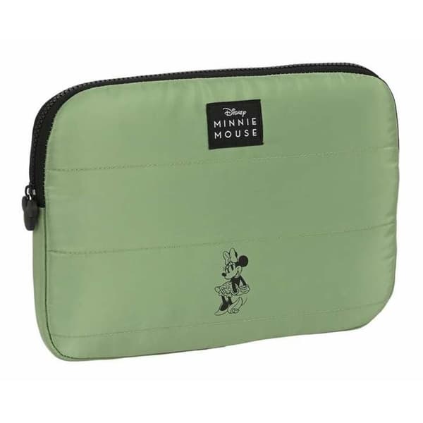 Laptopfodral Minnie Mouse Mint shadow Armégrön 27 x 2 x 20 cm