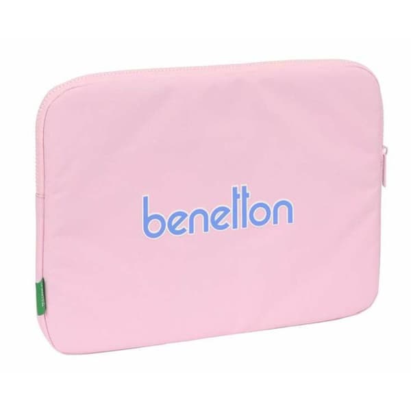 Kannettavan suojus Benetton Vaaleanpunainen 34 x 25 x 2 cm