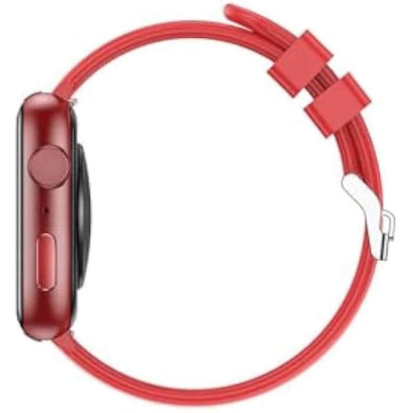 Connected Watch - FOREVER - Igo Watch 3 - Röstassistent - Puls - IP67 - Bluetooth 5.3 - Röd