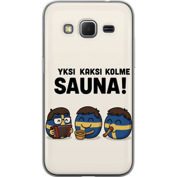 Samsung Galaxy Core Prime Gennemsigtig cover Festivalen Kaj Bara Bada Sauna