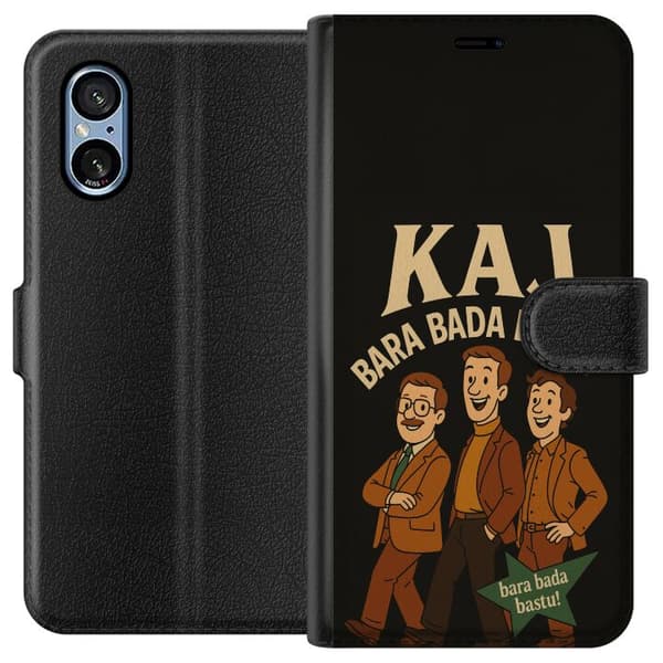 Sony Xperia 10 VI Lompakkokotelo Festivaali Kaj Bara Bada Sauna