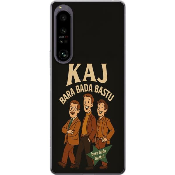 Sony Xperia 1 IV Genomskinligt Skal Kaj Bara Bada Bastu Festivalen