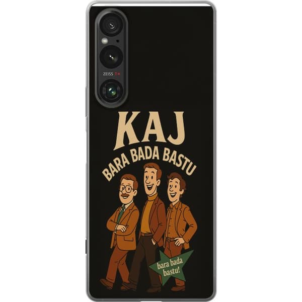 Sony Xperia 1 V Läpinäkyvä kuori Kaj Bara Bada Sauna Festival