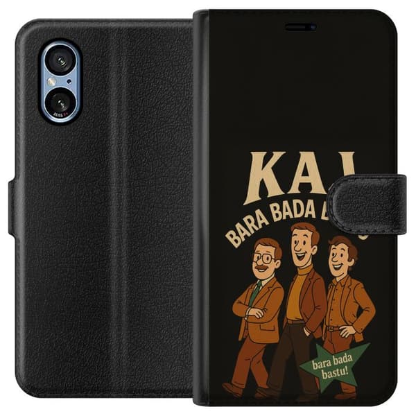 Sony Xperia 5 V Lompakkokotelo Kaj Bara Bada Sauna Festival