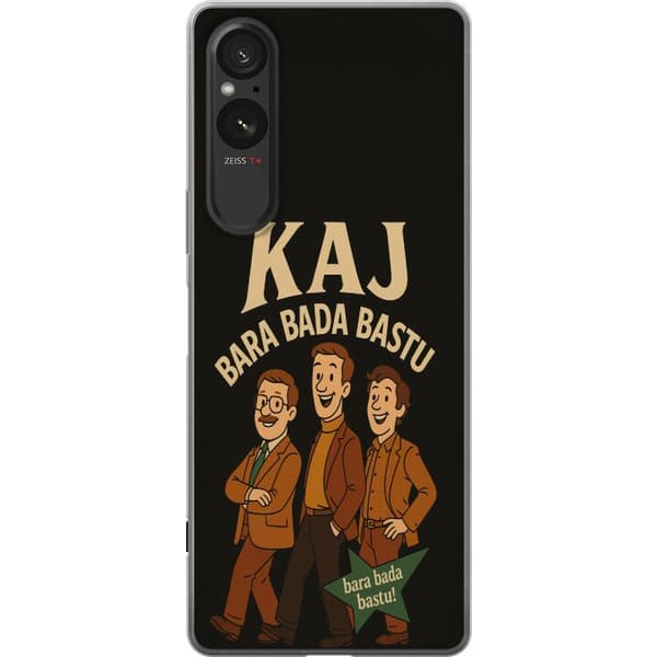 Sony Xperia 5 V Läpinäkyvä kuori Festivaali Kaj Bara Bada Sauna