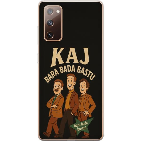 Samsung Galaxy S20 FE Genomskinligt Skal Festivalen Kaj Bara Bada Bastu
