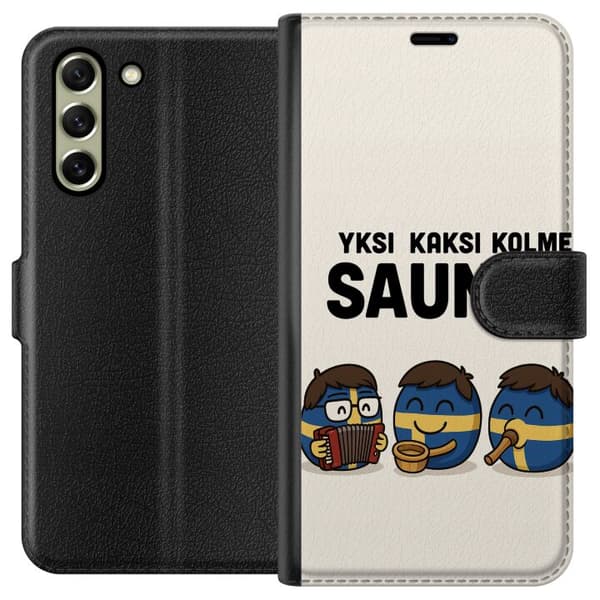 Samsung Galaxy S21 FE 5G Lommeboketui Festivalen Kaj Bara Bada Badstuen