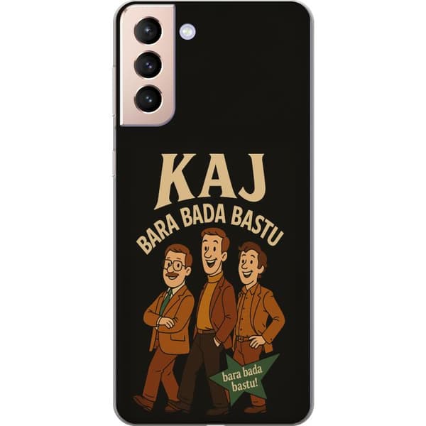 Samsung Galaxy S21 Genomskinligt Skal Kaj Bara Bada Bastu Festivalen