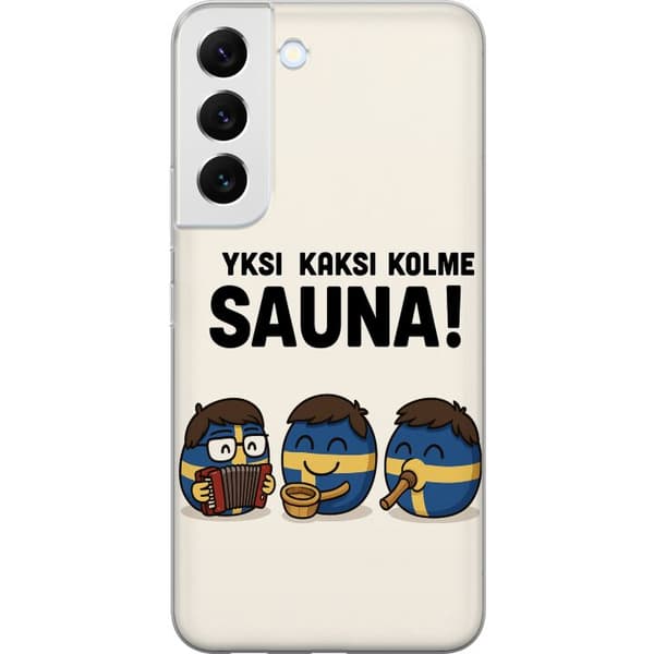 Samsung Galaxy S22+ 5G Gjennomsiktig deksel Festivalen Kaj Bara Bada Badstuen