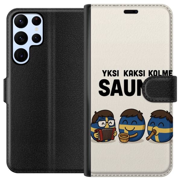 Samsung Galaxy S22 Ultra 5G Tegnebogsetui Festivalen Kaj Bara Bada Sauna