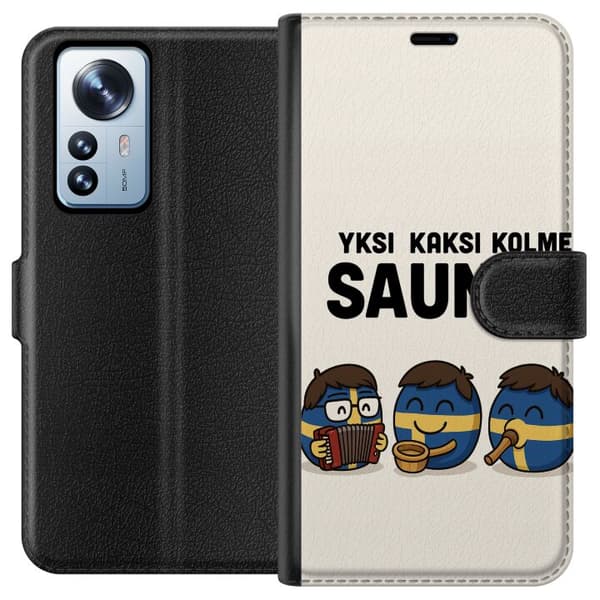 Xiaomi 12 Pro Tegnebogsetui Festivalen Kaj Bara Bada Sauna