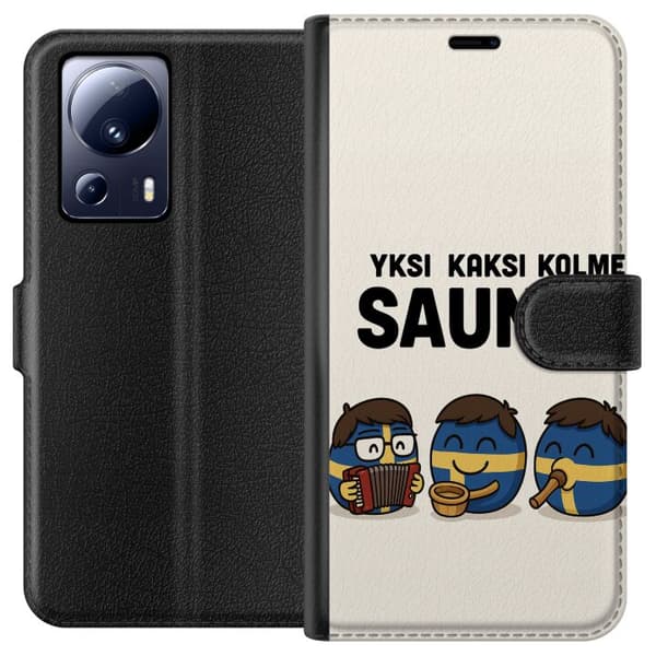 Xiaomi 13 Lite Lommeboketui Festivalen Kaj Bara Bada Badstuen