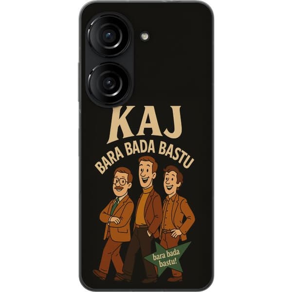 Asus Zenfone 10 Läpinäkyvä kuori Kaj Bara Bada Sauna Festival