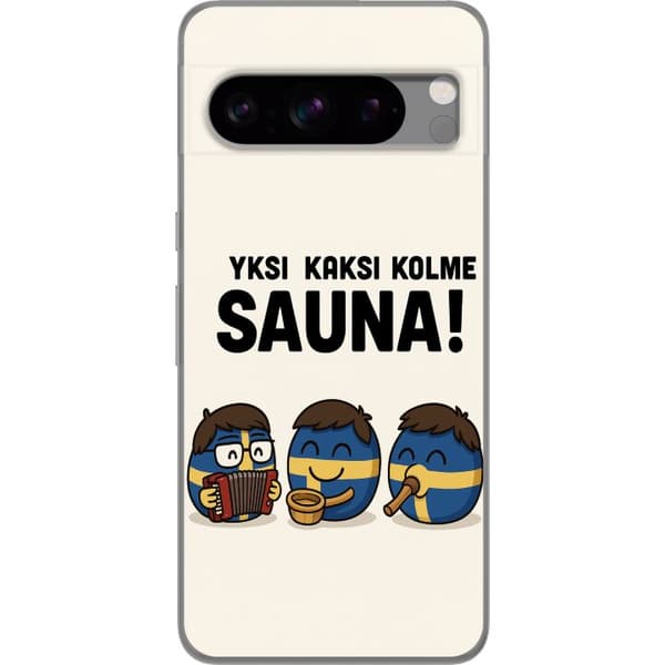 Google Pixel 8 Pro Gennemsigtig cover Festivalen Kaj Bara Bada Sauna