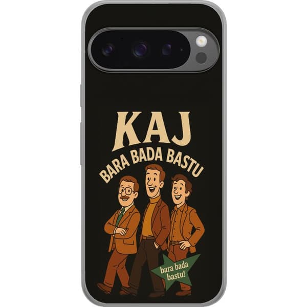 Google Pixel 9 Pro XL Gennemsigtig cover Kaj Bara Bada Sauna Festival