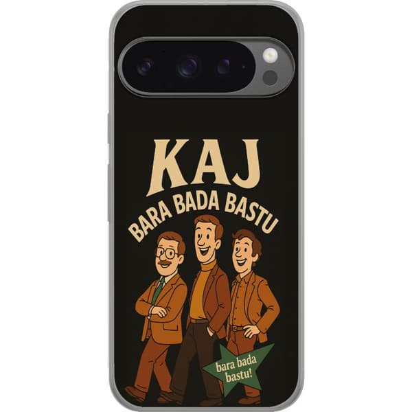 Google Pixel 9 Pro XL Genomskinligt Skal Festivalen Kaj Bara Bada Bastu