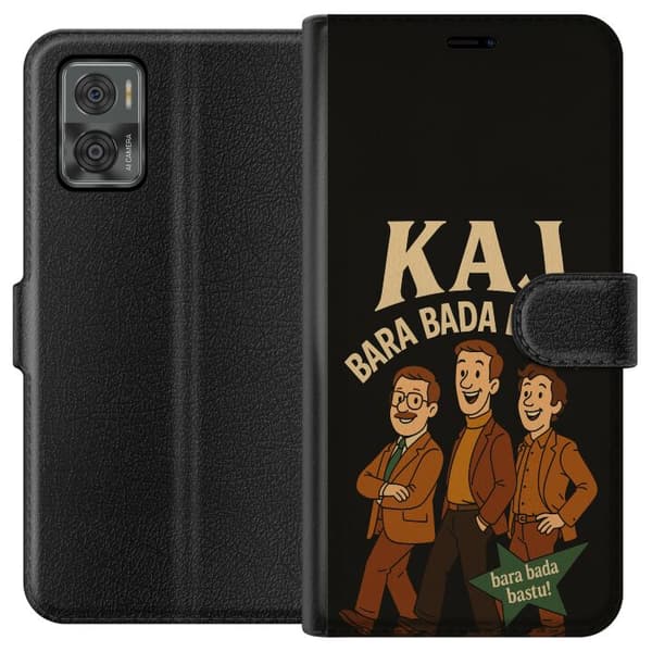 Motorola Moto E22i Plånboksfodral Festivalen Kaj Bara Bada Bastu