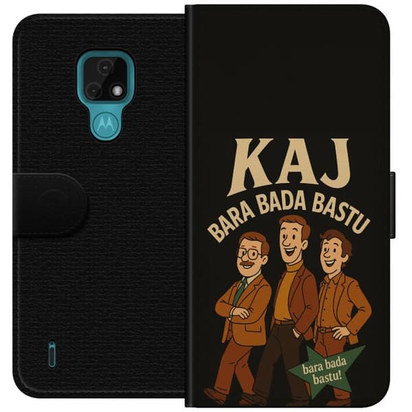 Motorola Moto E7 Tegnebogsetui Festivalen Kaj Bara Bada Sauna