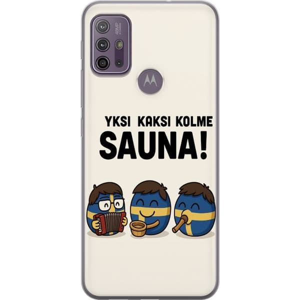Motorola Moto G10 Gennemsigtig cover Festivalen Kaj Bara Bada Sauna
