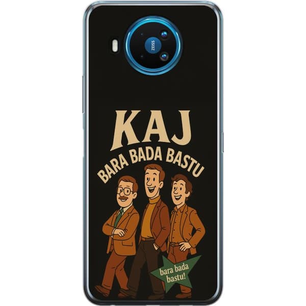Nokia 8.3 5G Gennemsigtig cover Kaj Bara Bada Sauna Festival