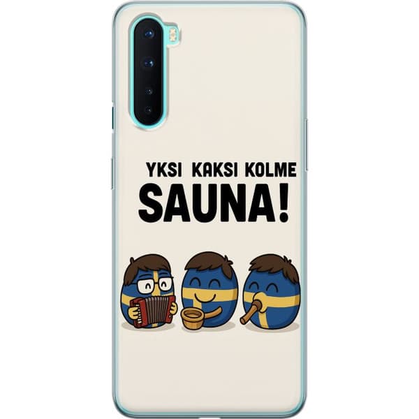 OnePlus Nord Gennemsigtig cover Festivalen Kaj Bara Bada Sauna