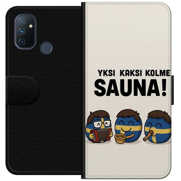 OnePlus Nord N100 Tegnebogsetui Festivalen Kaj Bara Bada Sauna