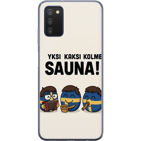 Samsung Galaxy A03s Gennemsigtig cover Festivalen Kaj Bara Bada Sauna