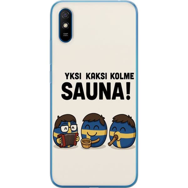 Xiaomi Redmi 9A Genomskinligt Skal Festivalen Kaj Bara Bada Bastu