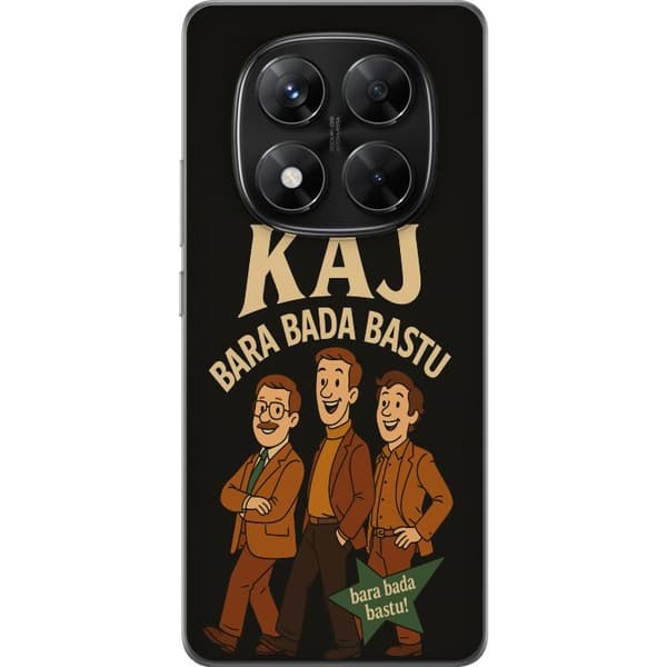Xiaomi Redmi Note 14 Pro Genomskinligt Skal Festivalen Kaj Bara Bada Bastu