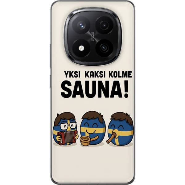 Xiaomi Redmi Note 14 Pro+ Gennemsigtig cover Festivalen Kaj Bara Bada Sauna