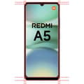 Miniatyrbild 4 av 6: Skydd och skärmskydd - Phonillico - Xiaomi Redmi A5 4G - Mjuk - Transparent - 2 Härdat Glas