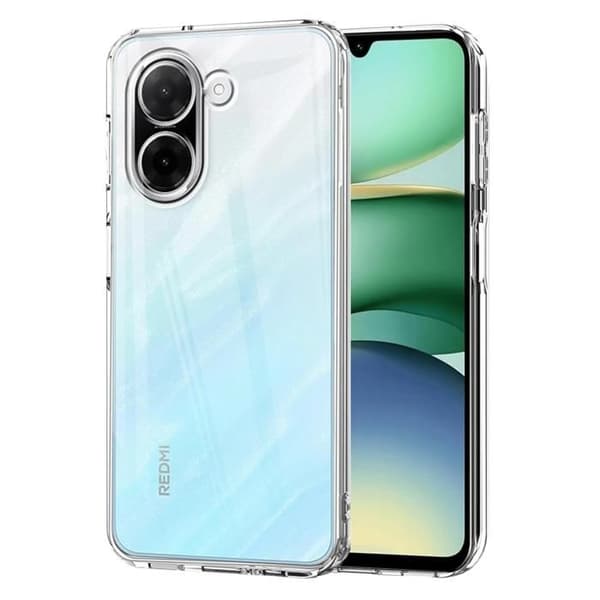 Skydd och skärmskydd - Phonillico - Xiaomi Redmi A5 4G - Mjuk - Transparent - 2 Härdat Glas