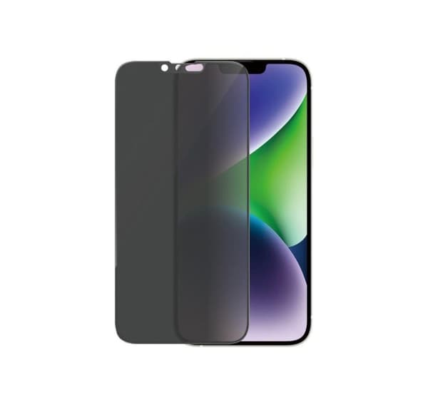 PanzerGlass, Skærmbeskytter, Apple, iPhone 14 Plus/13 Pro Max, Glas, Sort, Ultra-Wide Fit, Privatliv