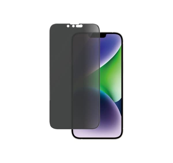 PanzerGlass, Skærmbeskytter, Apple, iPhone 14 Plus/13 Pro Max, Glas, Sort, Ultra-Wide Fit, Privatliv