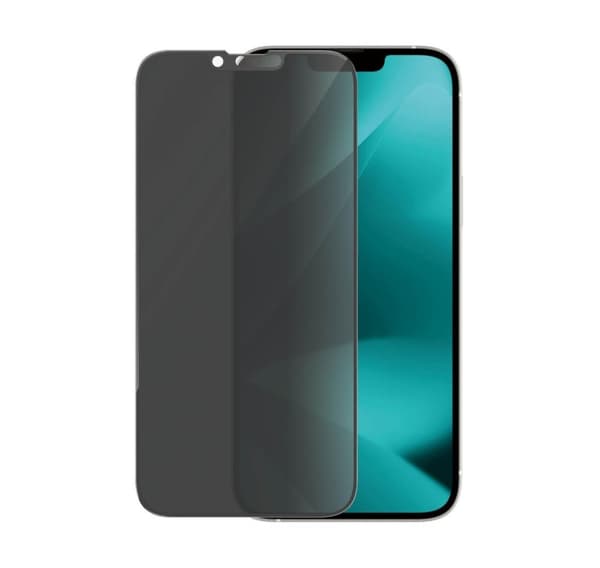 PanzerGlass, Skærmbeskytter, Apple, iPhone 14 Plus/13 Pro Max, Glas, Sort, Ultra-Wide Fit, Privatliv