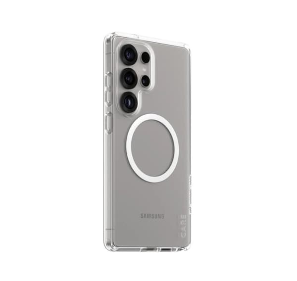 CARE Rygbeskyttelse, Samsung, Galaxy S25 Ultra, Genbrugsplast, Hvid