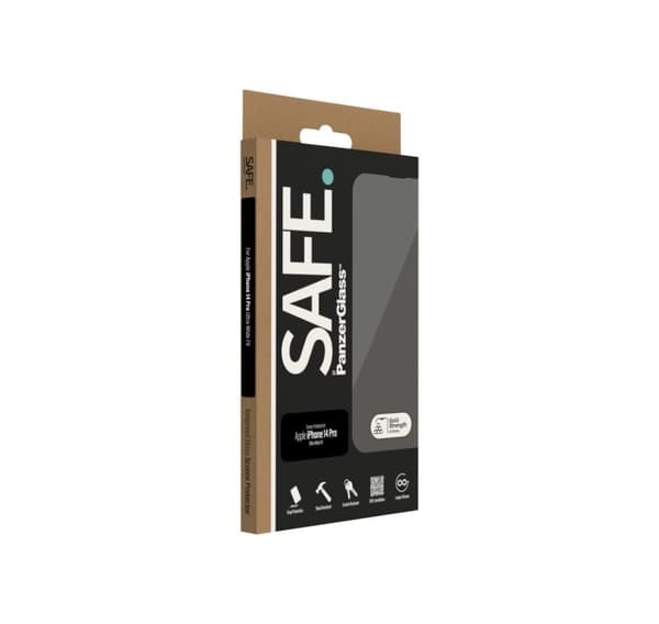SAFE by PanzerGlass skærmbeskytter Apple iPhone 14 Pro, Ultra-Wide Fit