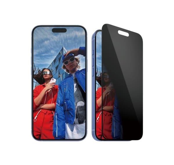 PanzerGlass Näytönsuoja, Apple, iPhone 16 Plus/iPhone 15 Plus, Karkaistu lasi, Musta, Erittäin leveä istuvuus