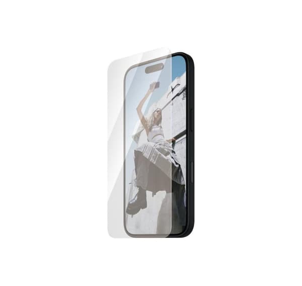 PanzerGlass Näytönsuoja, Apple, iPhone 16, Lasi, Läpinäkyvä, Ultra-Wide Fit