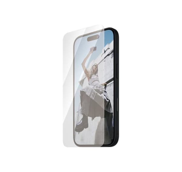 PanzerGlass Näytönsuoja, Apple, iPhone 16, Lasi, Läpinäkyvä, Ultra-Wide Fit