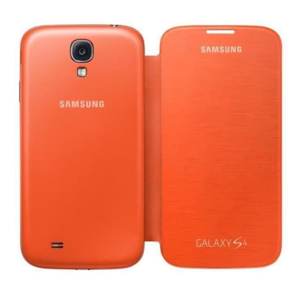 Samsung Flip-fodral till Samsung Galaxy S4 Orange