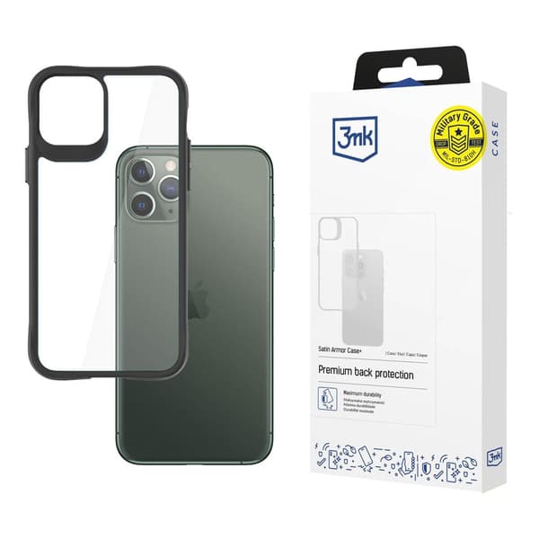 Apple iPhone 11 Pro Max - 3mk Satin Armor Case+