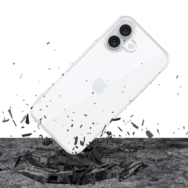 Apple iPhone 16 - 3mk Clear Case