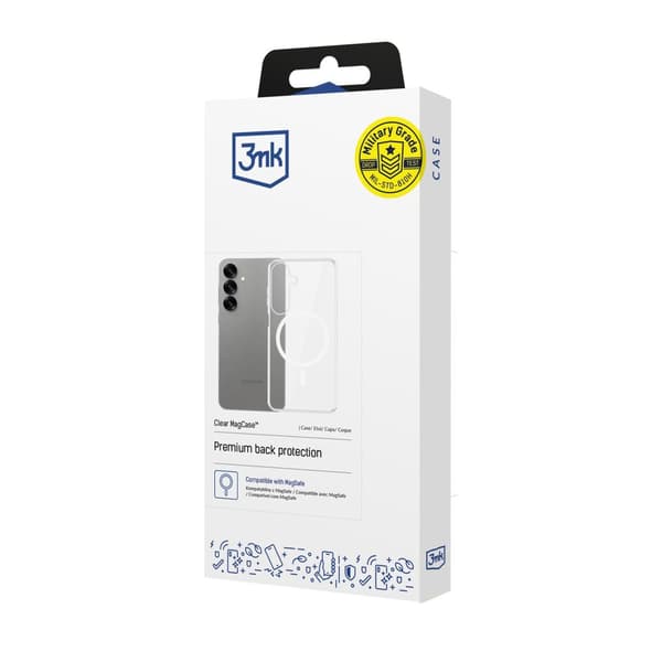 Samsung Galaxy S25 - 3mk Clear MagCase