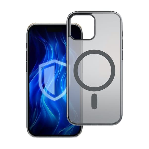 Apple iPhone 12/12 Pro - 3mk Frosty MagCase Black