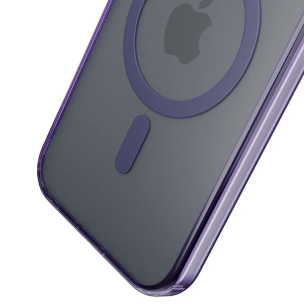Apple iPhone 15 Pro - 3mk Frosty MagCase Purple