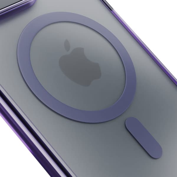 Apple iPhone 15 Pro - 3mk Frosty MagCase Purple