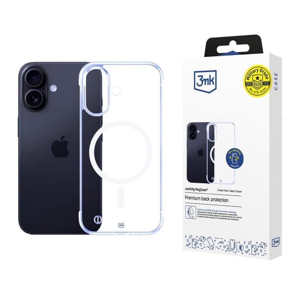 Apple iPhone 16 Plus - 3mk Just20g MagCase