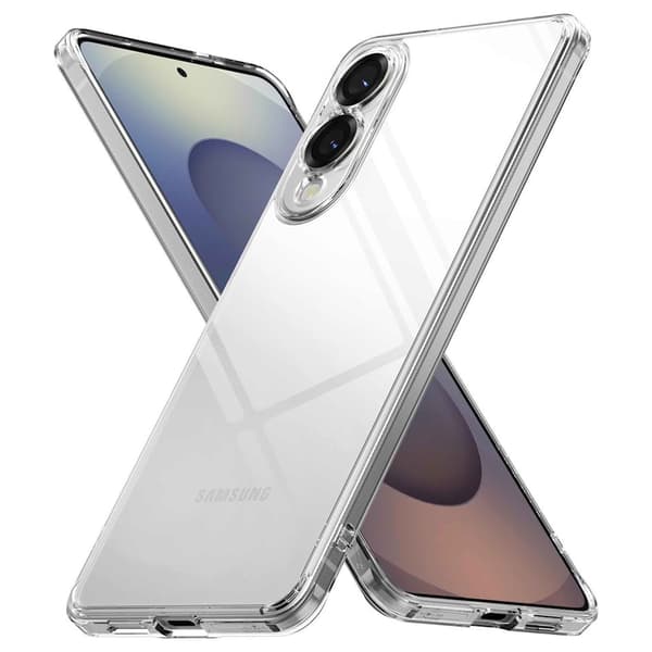 Samsung S25 Edge läpinäkyvä TPU-kuori